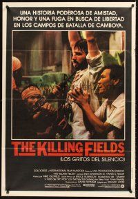 5c437 KILLING FIELDS Argentinean '85 Sam Waterston, John Malkovich, Cambodian Civil War!