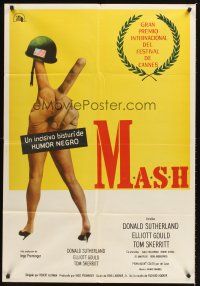 5c461 MASH Argentinean '70 Korean War classic directed by Robert Altman, great image!