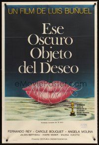 5c522 THAT OBSCURE OBJECT OF DESIRE Argentinean '77 Luis Bunuel's Cet obscur object du desir!