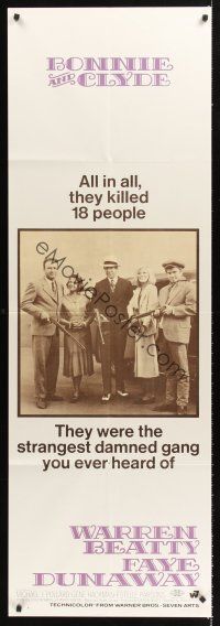 5c028 BONNIE & CLYDE 2 door panels '67 Warren Beatty. Faye Dunaway, Gene Hackman!