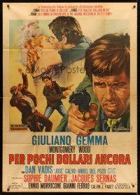5c263 FORT YUMA GOLD Italian 1p '66 Per pochi dollari ancora, different spaghetti western art!