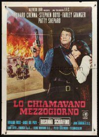 5c295 MAN CALLED NOON Italian 1p '73 Louis L'Amour, art of Richard Crenna by Enzo Nistri!