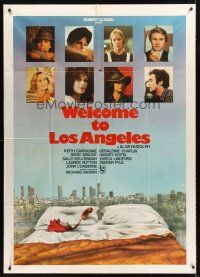 5c356 WELCOME TO L.A. Italian 1p '78 Alan Rudolph, Robert Altman, City of the One Night Stands!