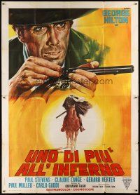 5c101 ONE MORE TO HELL Italian 2p '68 Uno Di Piu All'Inferno, Casaro spaghetti western art!