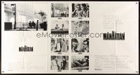 5c049 MANHATTAN Spanish/U.S. 1-stop poster '79 w/classic image of Woody Allen & Diane Keaton by bridge!