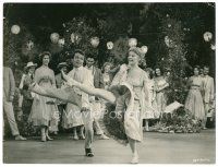 5d011 MUSIC MAN deluxe 10.25x13.5 still '62 great image of dance number from classic musical!