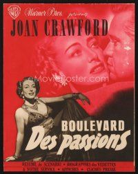 5d316 FLAMINGO ROAD French pb '49 Michael Curtiz, sexy bad girl Joan Crawford!