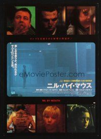5d540 NIL BY MOUTH Japanese 7.25x10.25 '97 drug addict Ray Winstone, directed by Gary Oldman!