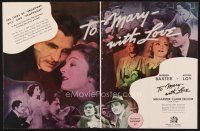 5d217 TO MARY - WITH LOVE magazine ad '36 Myrna Loy w/Warner Baxter & Ian Hunter!
