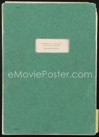5d175 WARLORDS OF ATLANTIS production notebook '78 Doug McClure, Cyd Charisse & Lea Brodie!
