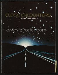 5d068 CLOSE ENCOUNTERS OF THE THIRD KIND program '77 Steven Spielberg sci-fi classic!