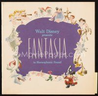 5d075 FANTASIA music program R77 Mickey Mouse & others, Disney musical cartoon classic!