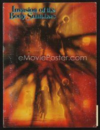 5d082 INVASION OF THE BODY SNATCHERS program '78 Philip Kaufman remake of classic sci-fi horror!