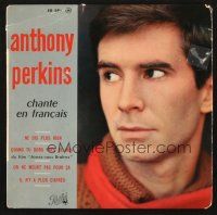 5d325 ANTHONY PERKINS French compilation 45 RPM record '60s romantic portrait!