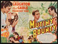 5d035 MUTINY ON THE BOUNTY herald '35 Clark Gable, Charles Laughton, sexy Movita!