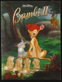 5d663 BAMBI II video presskit '06 Walt Disney, cute cartoon images from this sequel!