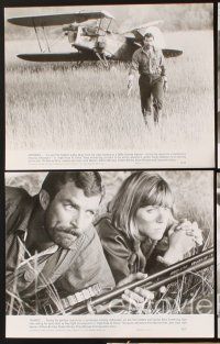 5d791 HIGH ROAD TO CHINA presskit '83 aviator Tom Selleck, Bess Armstrong
