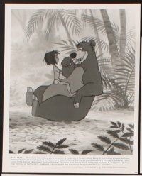 5d819 JUNGLE BOOK presskit R78 Walt Disney cartoon classic, great images of Mowgli & friends!