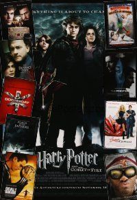 5e027 LOT OF 39 UNFOLDED DOUBLE-SIDED ONE-SHEETS '01 - '08 Harry Potter, Prestige, Hancock & more!