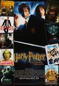 5e031 LOT OF 36 UNFOLDED AND FORMERLY FOLDED ONE-SHEETS '91 - '07 Harry Potter, Good Will Hunting