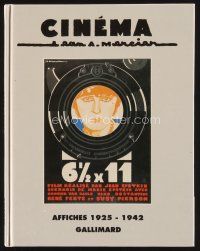 5e149 CINEMA: AFFICHES 1925-1942 first edition French hardcover book '94 wonderful early posters!