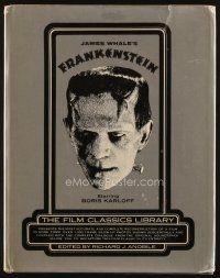 5e153 JAMES WHALE'S FRANKENSTEIN 1st US edition hardcover book '74 recreating it in images & words!