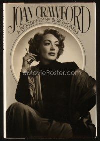 5e155 JOAN CRAWFORD: A BIOGRAPHY BY BOB THOMAS first edition hardcover book '78 with lots of photos!