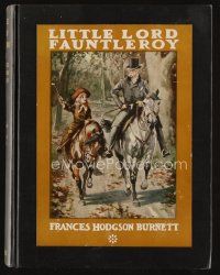 5e167 LITTLE LORD FAUNTLEROY fifth edition hardcover book '41 by Frances Hodgon Burnett!