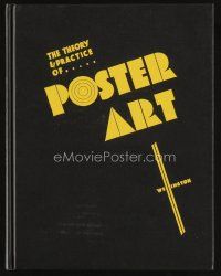 5e145 THEORY & PRACTICE OF POSTER ART facsimile edition hardcover book '86 filled with great images