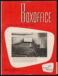 5e061 BOX OFFICE exhibitor magazine June 8, 1959 cool theater fronts & lobby displays!