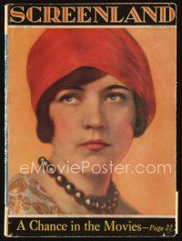 5e114 SCREENLAND magazine April 1925 wonderful portrait of Marie Prevost by Nickolas Muray!