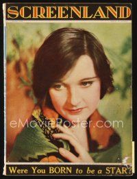 5e116 SCREENLAND magazine June 1925 great portrait of pretty Eleanor Boardman by Paul Hesse!