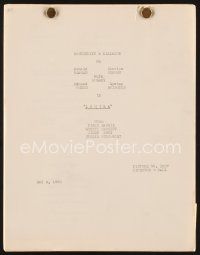 5e235 LOUISA continuity & dialogue script May 4, 1950, screenplay by Stanley Roberts