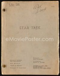 5e246 STAR TREK final draft TV script May 23, 1968, screenplay for episode Elaan of Troyius!