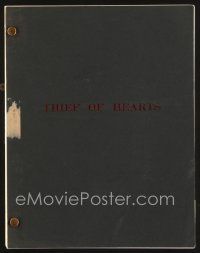 5e247 THIEF OF HEARTS first draft script February 19, 1981, screenplay by Douglas Day Stewart!