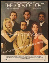 5e261 CASINO ROYALE sheet music '67 Sergio Mendes & Brasil '66, The Look of Love!