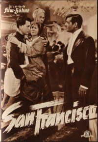 5e202 SAN FRANCISCO German program R55 different images of Clark Gable & sexy Jeanette MacDonald!
