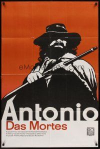 5f201 ANTONIO DAS MORTES film festival 1sh '69 Mauricio do Valle, Cohen art of bandito!
