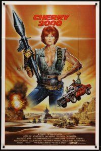 5f049 CHERRY 2000 int'l 1sh '87 completely different art of Melanie Griffith by Renato Casaro!