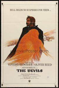 5f058 DEVILS int'l 1sh '71 directed by Ken Russell, Oliver Reed & Vanessa Redgrave!