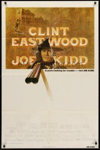 5f508 JOE KIDD 1sh '72 John Sturges, if you're looking for trouble, he's Clint Eastwood!