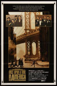 5f123 ONCE UPON A TIME IN AMERICA int'l 1sh '84 Robert De Niro, James Woods, directed by Leone!
