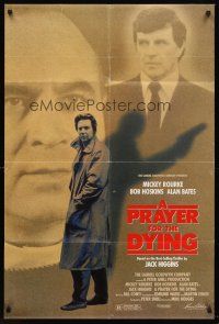 5f713 PRAYER FOR THE DYING 1sh '87 Mickey Rourke, Bob Hoskins, Liam Neeson!