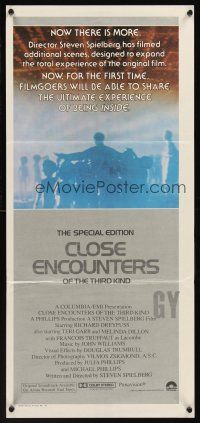 5g443 CLOSE ENCOUNTERS OF THE THIRD KIND S.E. Aust daybill '80 Spielberg classic with new scenes!