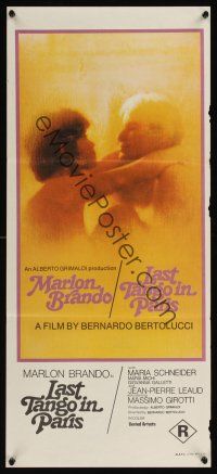 5g552 LAST TANGO IN PARIS Aust daybill '72 Marlon Brando, Maria Schneider, Bernardo Bertolucci