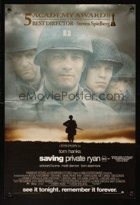 5g608 SAVING PRIVATE RYAN Aust mini poster '98 Steven Spielberg, Tom Hanks, Tom Sizemore, Matt Damon