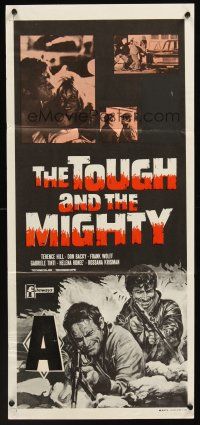 5g642 TOUGH & THE MIGHTY Aust daybill '69 Carlo Lizzani's Barbagia starring Terence Hill!