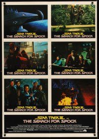5g376 STAR TREK III Aust LC poster '84 The Search for Spock, cool sci-fi images of cast!