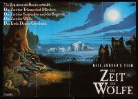 5g182 COMPANY OF WOLVES German '84 Neil Jordan, Sarah Patterson, wild werewolf artwork!