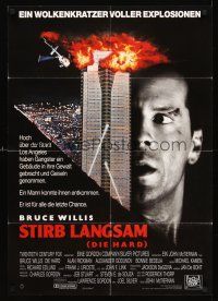 5g202 DIE HARD German '88 cop Bruce Willis is up against twelve terrorists, crime classic!